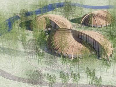 宜宾双河竹文化馆建筑设计方案
